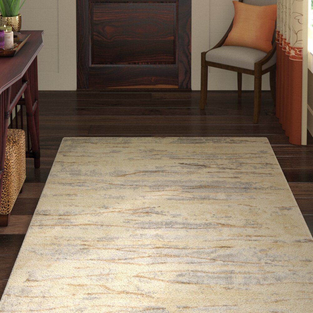 17 Stories Lata Polypropylene Beige Rug & Reviews | Wayfair