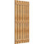 TimberCraft 5 3/8 "planches espacées avec des planches et des lattes, Western Red Cedar (par paire)-36421268-36421228