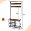 Gattilier 84 cm W Hall Tree with Storage Bench and Shoe Storage