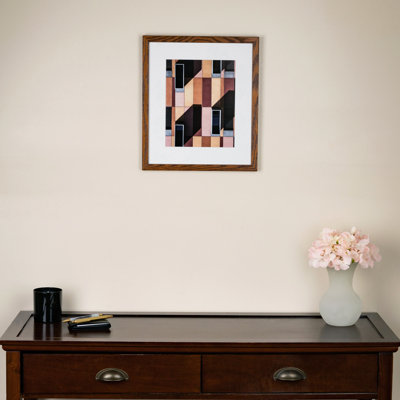 Abston Walnut Wood Matte Picture Frame