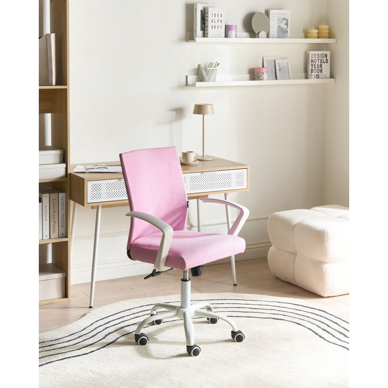 Office Chair, Pink
