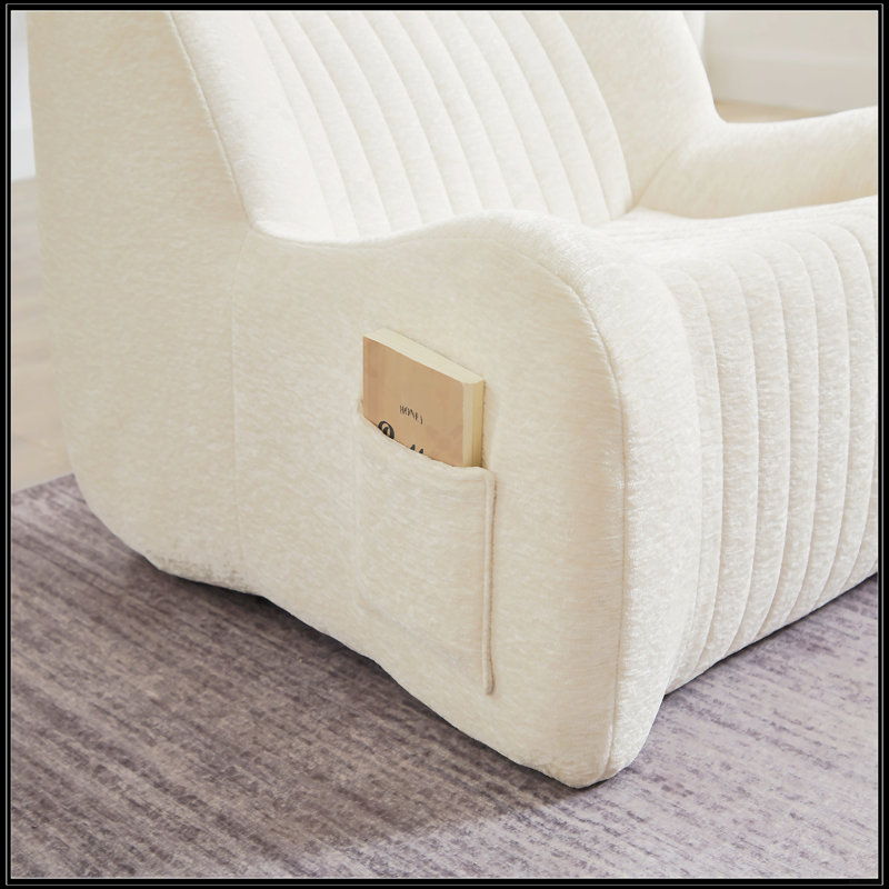Fauteuil à billes, Blanc