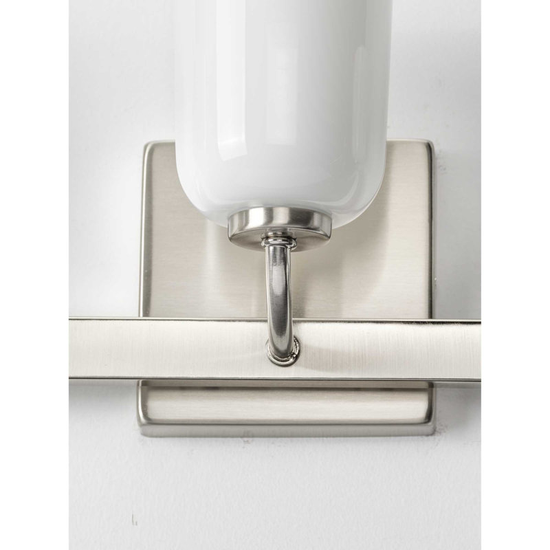 3 - Light Dimmable Vanity Light, Brushed Nickel