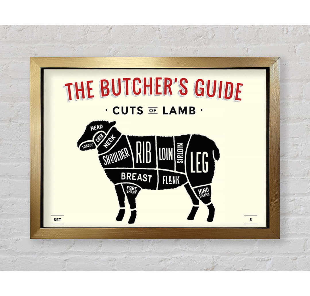 Butchers Selection 6 - Einzelne Bilderrahmen Kunstdrucke