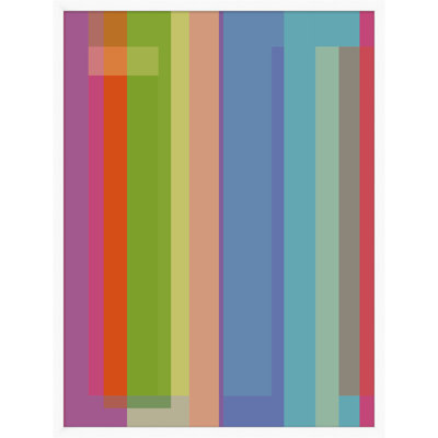 "Prismatic 1" par Thom Filicia - Cadre photo unique, impression