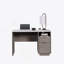 Bureau, finition gris moyen