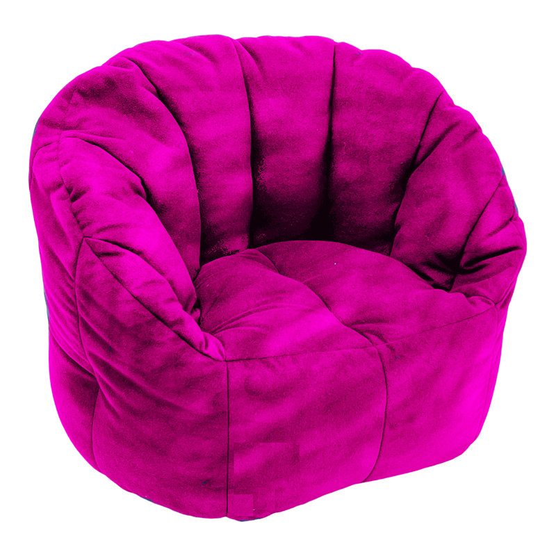 Fauteuil club Brashear, pour enfants, Rose