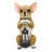Yasir Deer Head Begging Chihuahua Dog on Two Legs Decorative Statue