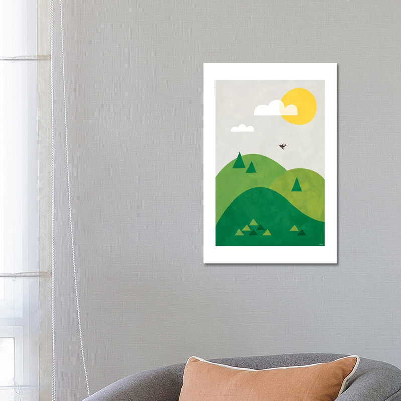 Valley by TomasDesign - Wrapped Canvas Print, 66.04 cm H x 45.72 cm W x 3.175 cm D