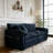 Oversized Chenille Loveseat Sofa-1582197316