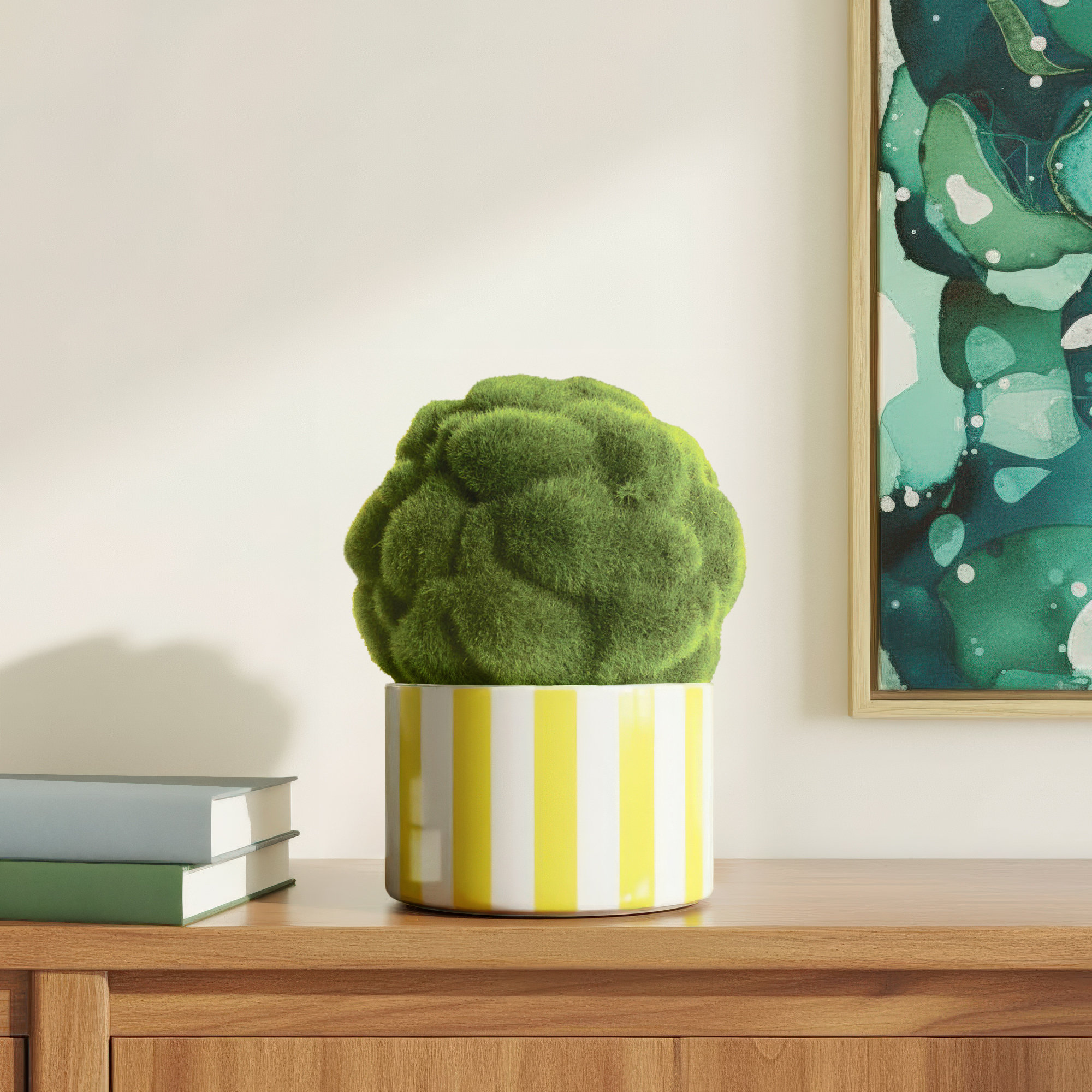 Preserved Mood Moss Orb 5.5 in.