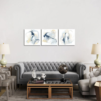 Ciudad Triptych - Canvas Wall Art Set - Wrapped Canvas (Set of 3)