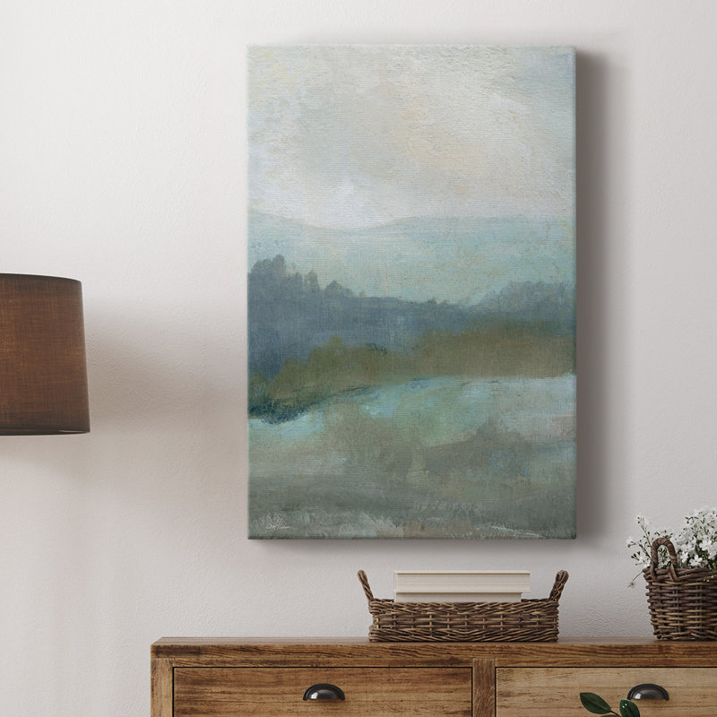 Azure Valley I - galerie sur mesure, H 18 po x l 12 po