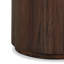Ridge Outdoor End Table-Stained Saddle Brown