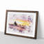 Martins Beach - Picture Frame Painting Print-56733616-56733620