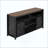 Sideboard With Sliding Barn Door And Mesh Panels,Farmhouse Buffet With Open Storage,Suitable For Living Room, Hallway, Balcony,Kitchen, Office-412624248