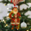 Ensemble de 3 décorations de Noël en bois d'inspiration polaire de père Noël par D. Debrekht