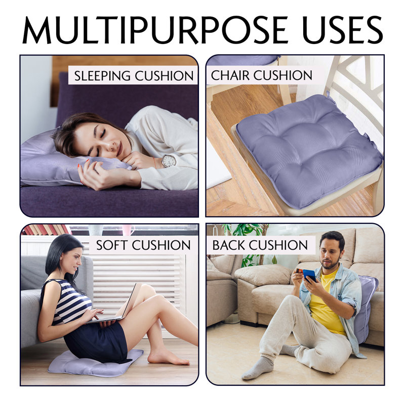 Paci Indoor / Outdoor Cushion, Charcoal