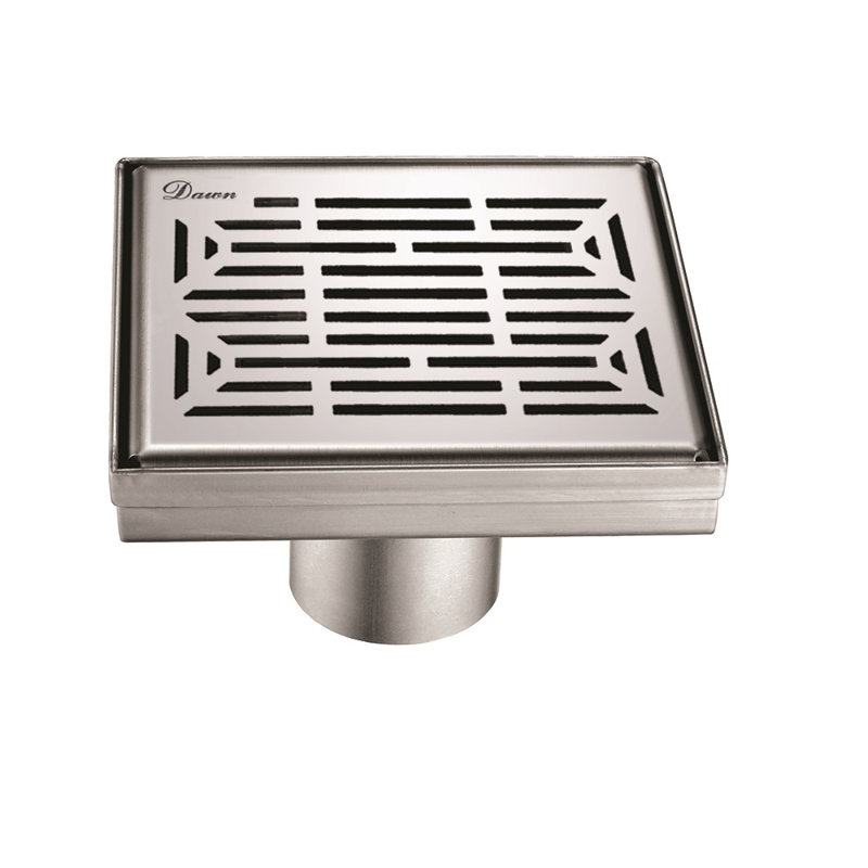 Stainless Steel Square Linear Floor Shower Drain
