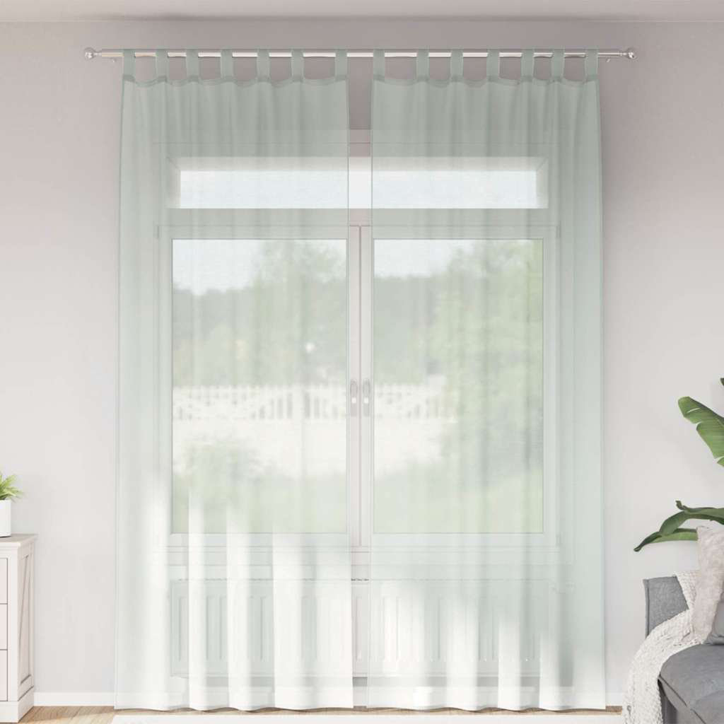 Semi Sheer Curtain Pair