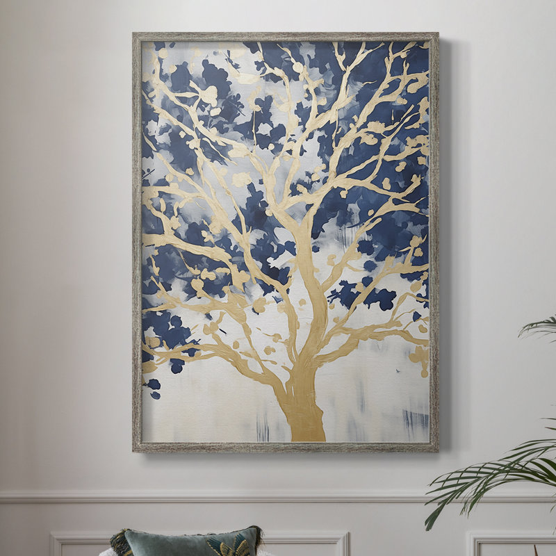 LANDSCAPES Series CCXXII Framed Print - Solid Wood, H 21 po x l 17 po