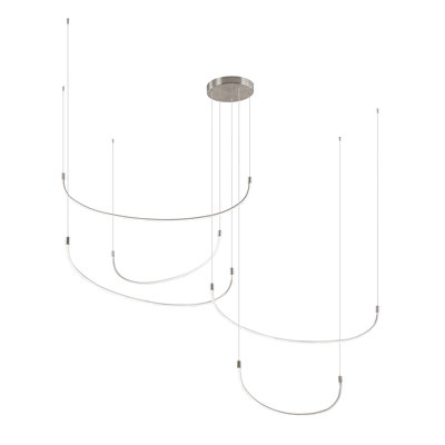 Luminaire suspendu unique à DEL 5 lumières Talis