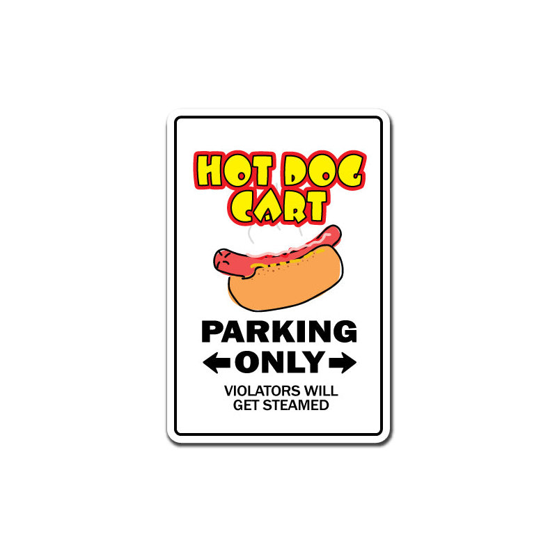 Plaque décorative Hot Dog