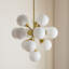 Lustre 13 lumières 24 pouces Delvine