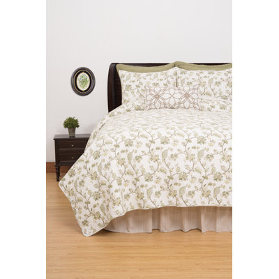 Cotton Floral Quilt