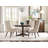 Skylinn Extendable Round Solid Wood Dining Table