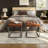 Bhorelal Faux Leather Ottoman