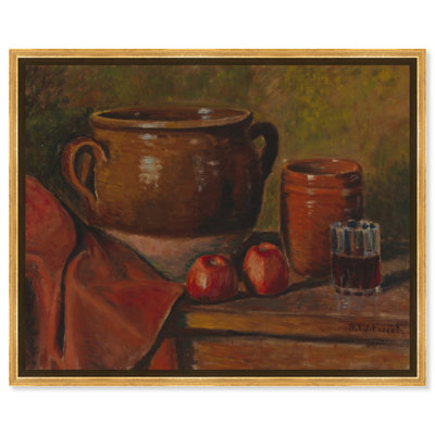 Nature morte 1923, art mural rétro sur toile par Art Remedy