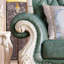 Chaise moderne en bois massif sculpté-817298051