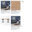 Bureau en bois massif Zavalla