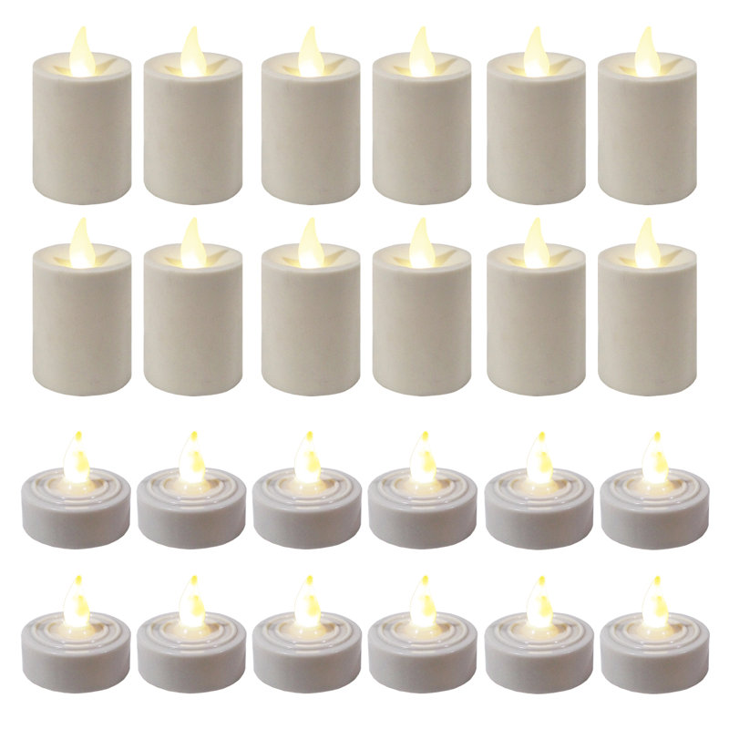 24 Ct Multi Pack LED Candle Set
