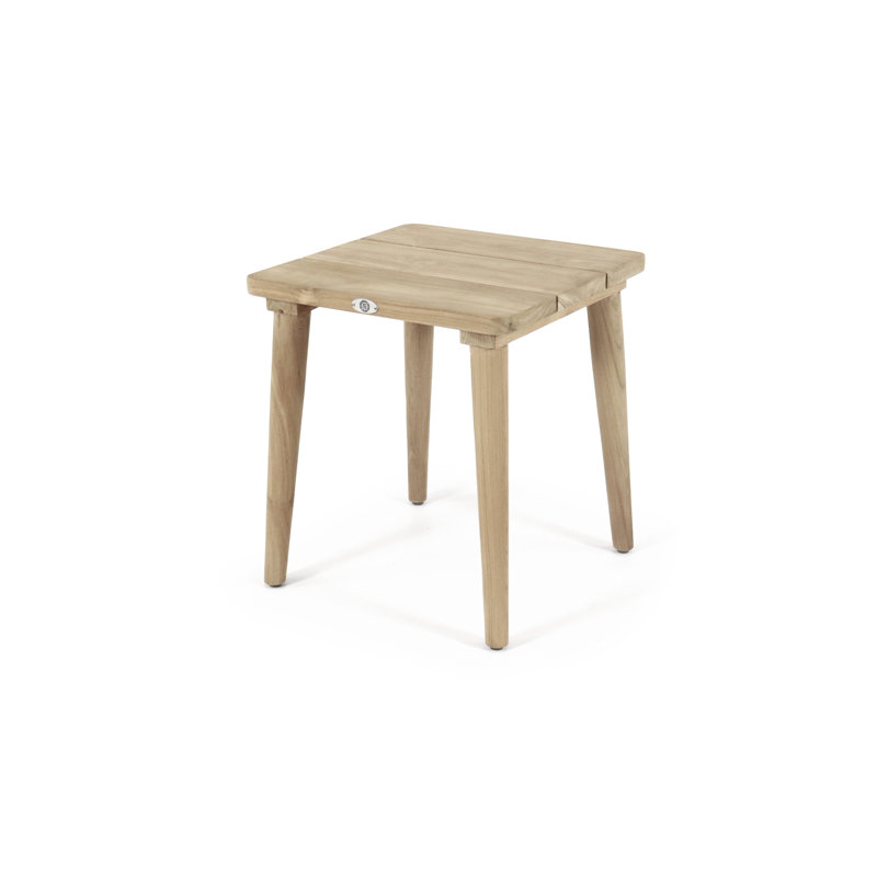 Krabi Outdoor Square Teak Side Table