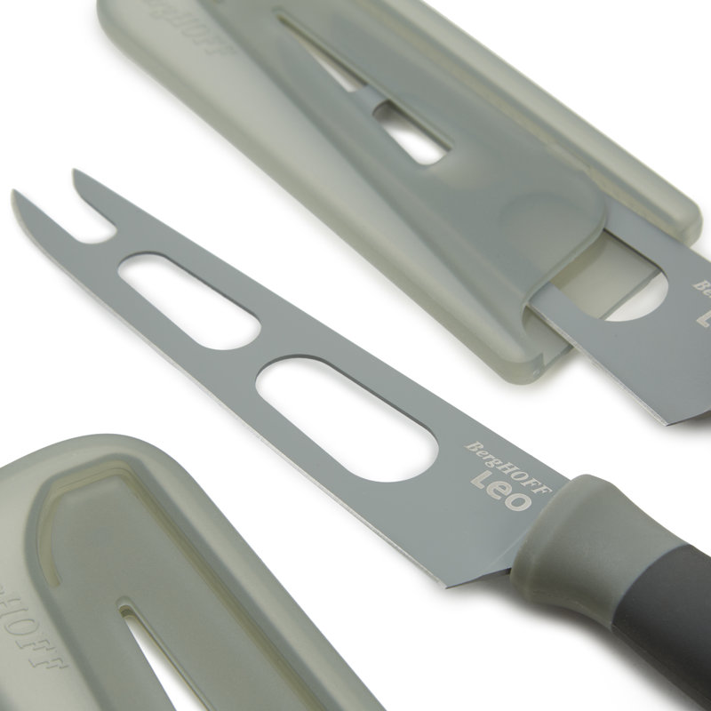 BergHOFF Balance 2Pc Nonstick Cheese Knife Set, Recycled Material