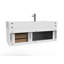 Ensemble de meuble-lavabo simple mural 48 po Nile-415820550-415820554-416175035