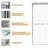 48'' - 48.3" W x 76" H Double Sliding Semi-Frameless Shower Door with Clear Tempered Glass-57390679