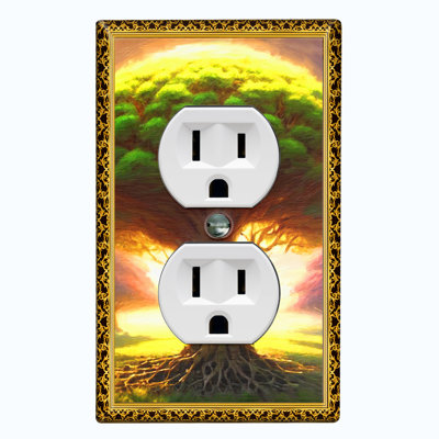 1-Gang Toggle Light Switch Wall Plate