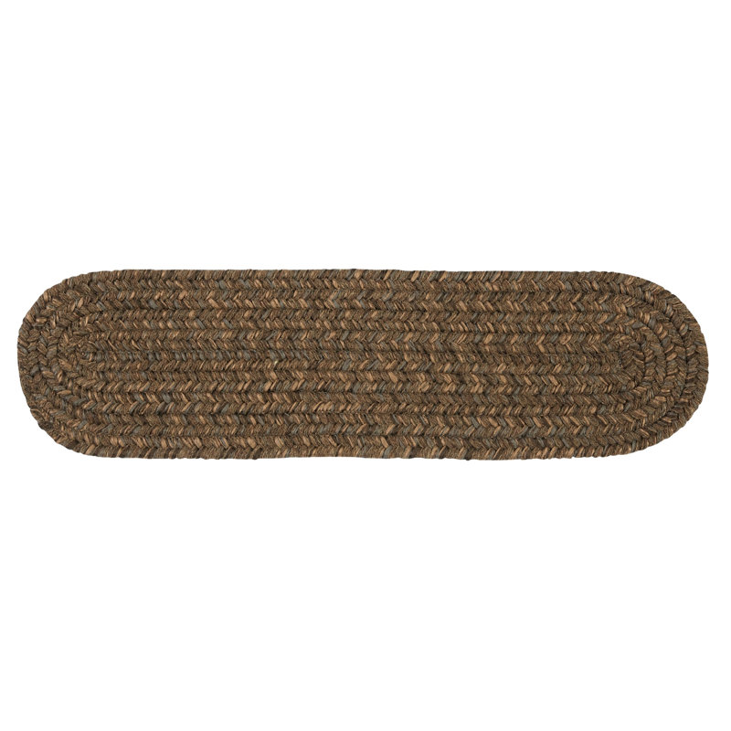 Tapis d'escalier Abey - Gris anthracite, Écorce