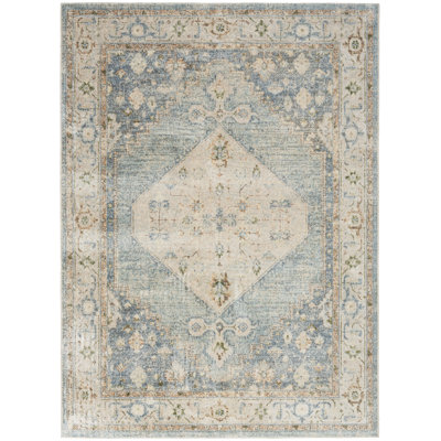 Longe Machine Washable Area Rug