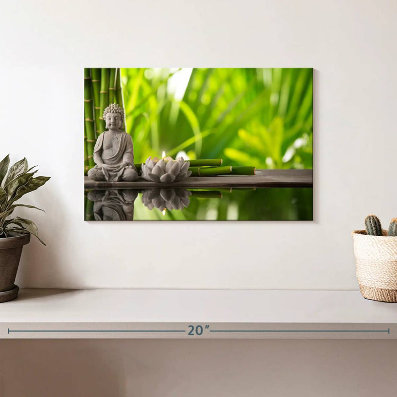 Adella Zen Lotus Buddha, 8" H x 12" W