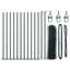 40cm H x 2500cm W Metal Fence Panels