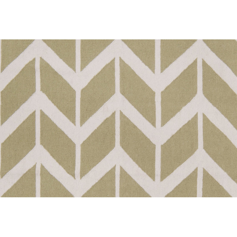 Robby Wool Chevron Indoor Rug, Rectangle 3'6" x 5'6"