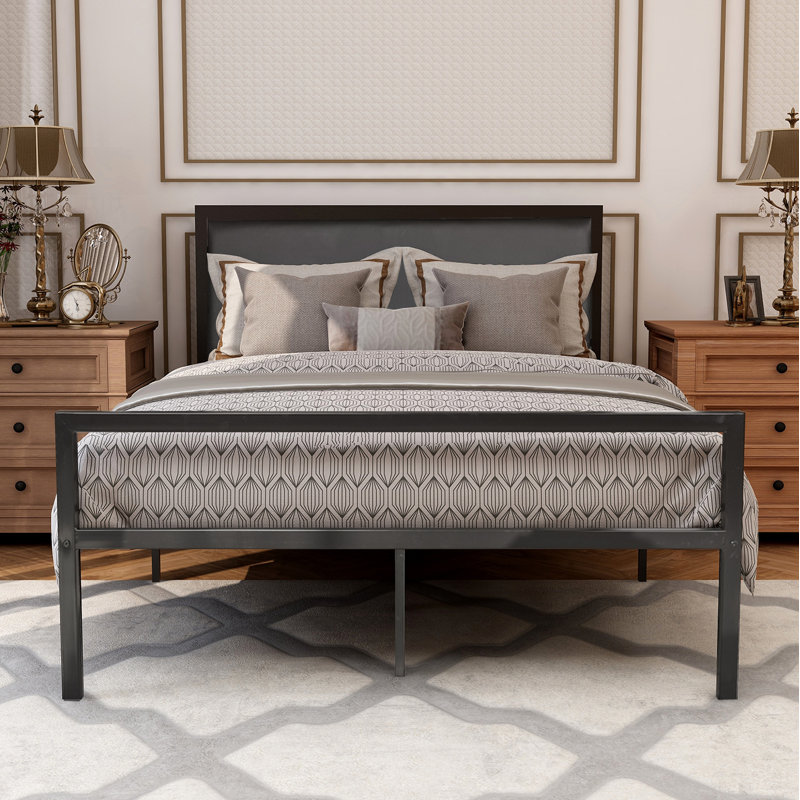 Metal Platform Bed, Full