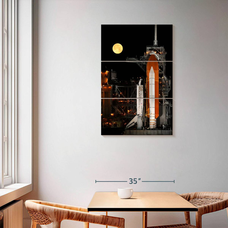 Oberle Discovery Space Shuttle, 57'' H X 36'' W