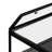 Bayline Glass Top Single Coffee Table