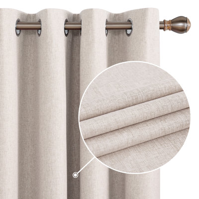 Ipswich Blackout Thermal Grommet Curtain Panels