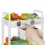 Chariot de cuisine, organisateur de rangement multifonctionnel à roulettes, chariot mobile avec roulettes verrouillables-480754542